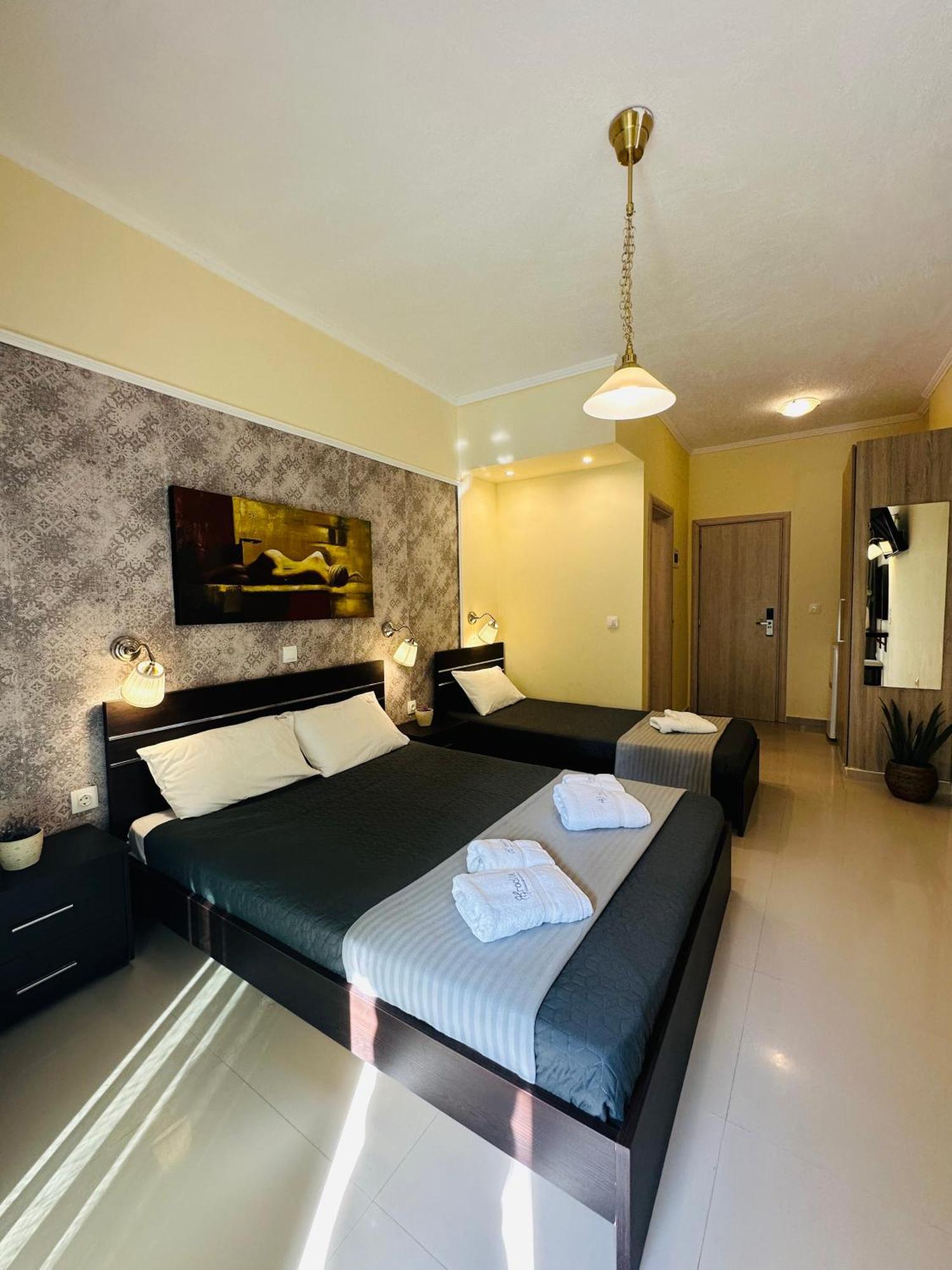 Afrodite Seaside Rooms Kallithea  Exterior foto