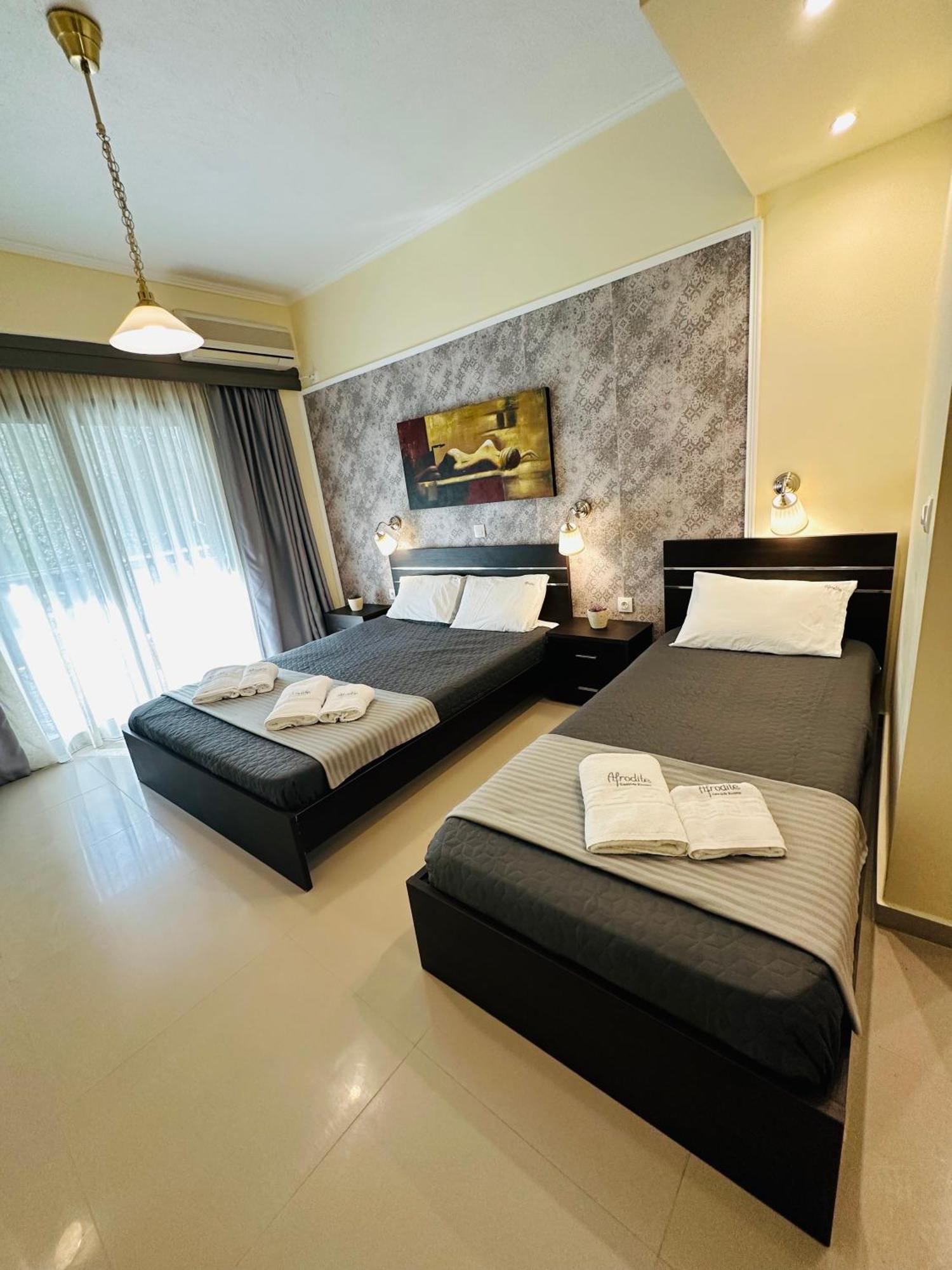Afrodite Seaside Rooms Kallithea  Exterior foto